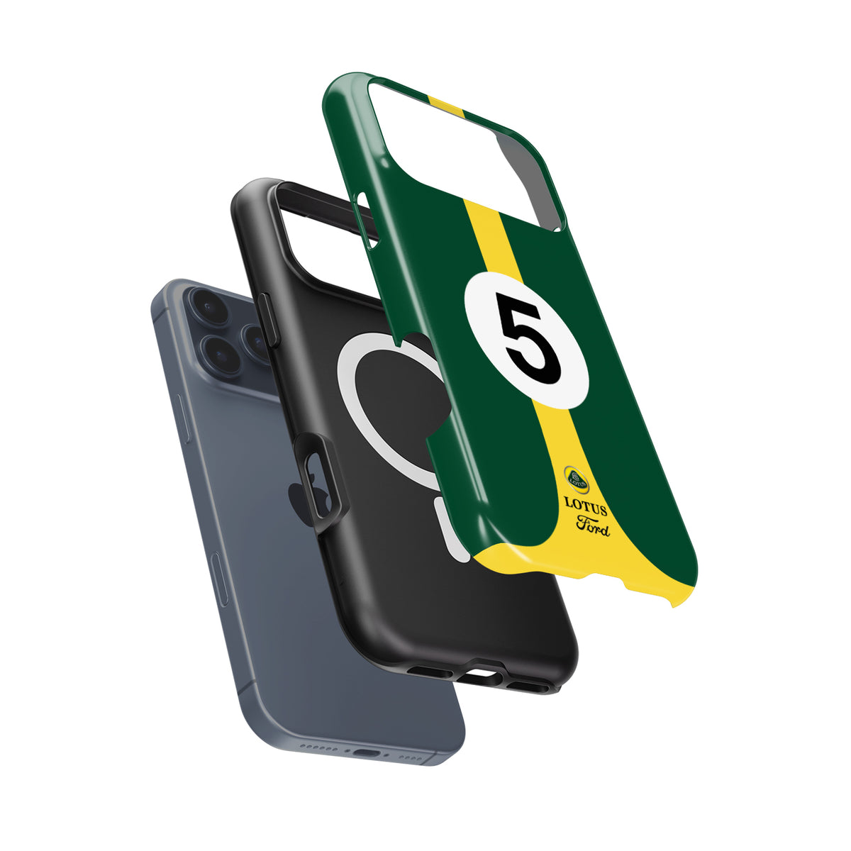 Lotus 49 Livery – Iconic 1967 Design Formula 1 racing iPhone case view 7