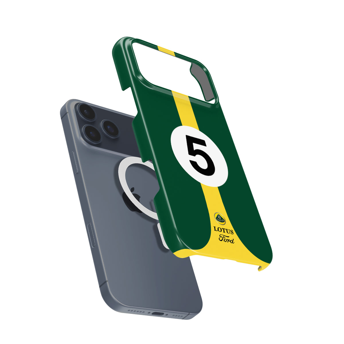 Lotus 49 Livery – Iconic 1967 Design Formula 1 racing iPhone case view 4