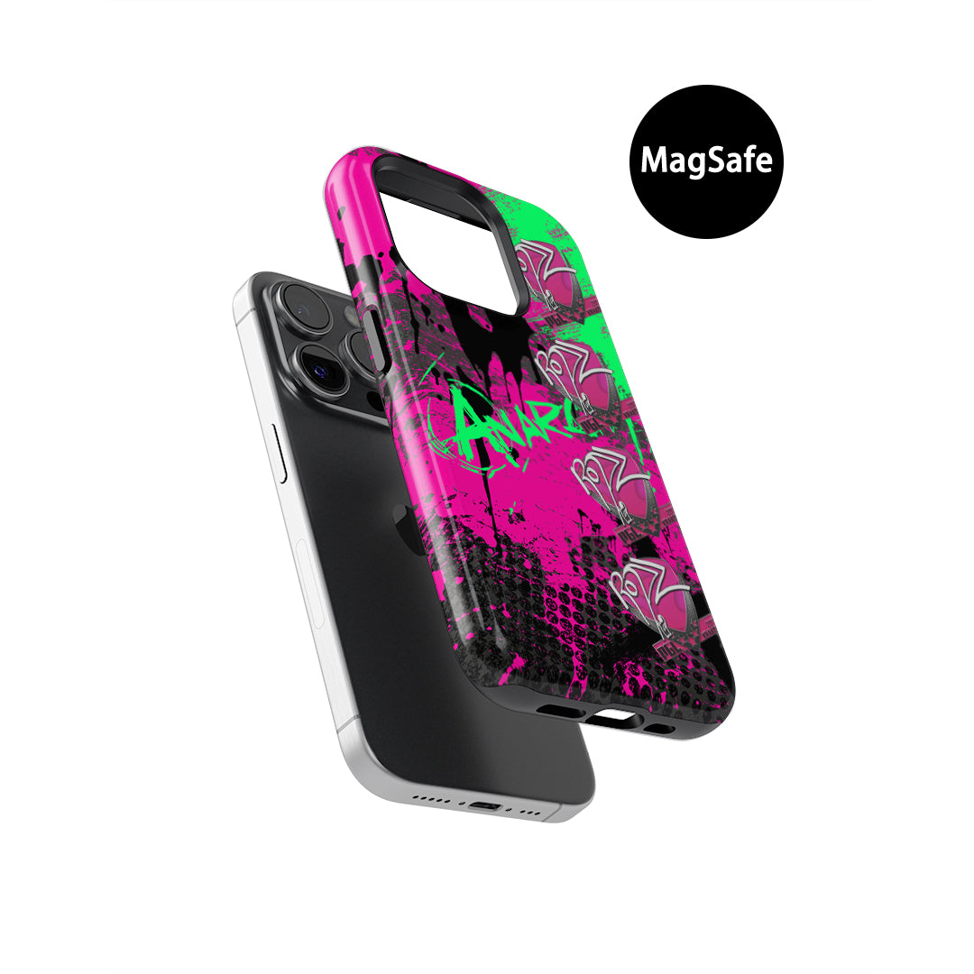 CS / CS2 iPhone Case - AK-47 | Neon Revolution with 4x ropz Krakow 2017 Stickers by DIZZY CASE