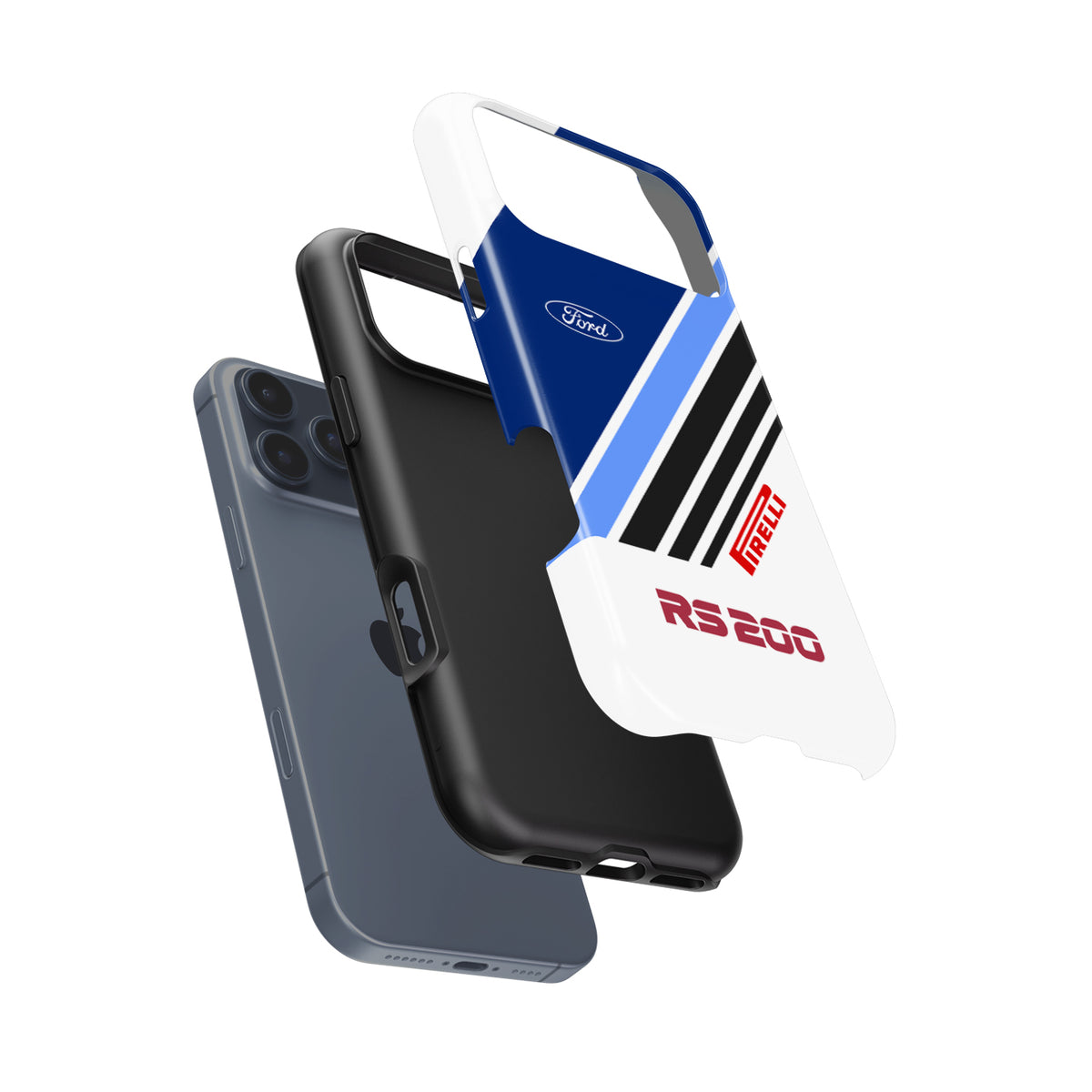Legendary Rally Style: 1985 Ford RS200 Group B Livery Phone Case