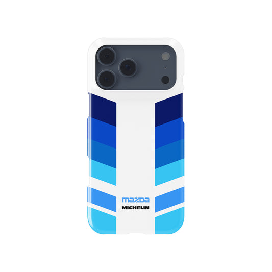 1989 Mazda 323 GTR/GTX 4WD Rally JDM car culture iPhone case view 1
