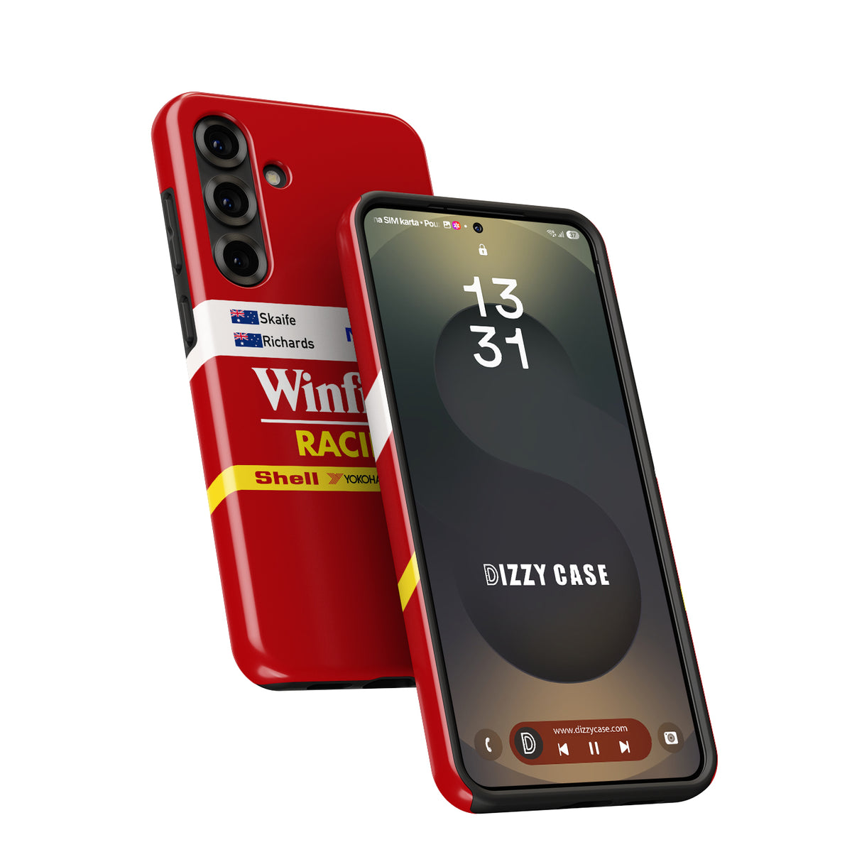 1992 Winfield Racing Nissan GT-R32 Livery Phone Case: Motorsport Style