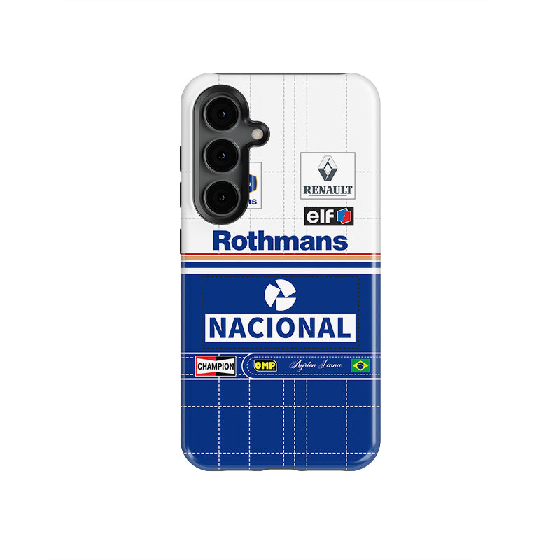 Ayrton Senna 1994 Racing Overall Case – Samsung Galaxy Models