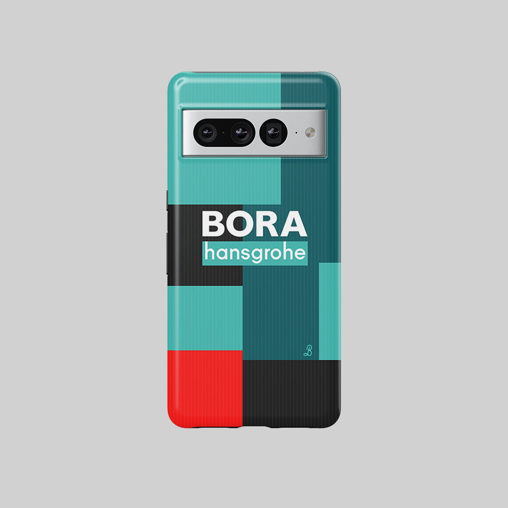 BORA - Funda para teléfono Google con los colores del equipo ciclista de hansgrohe