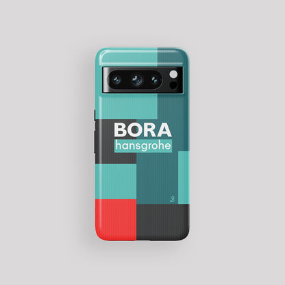 BORA - Funda para teléfono Google con los colores del equipo ciclista de hansgrohe