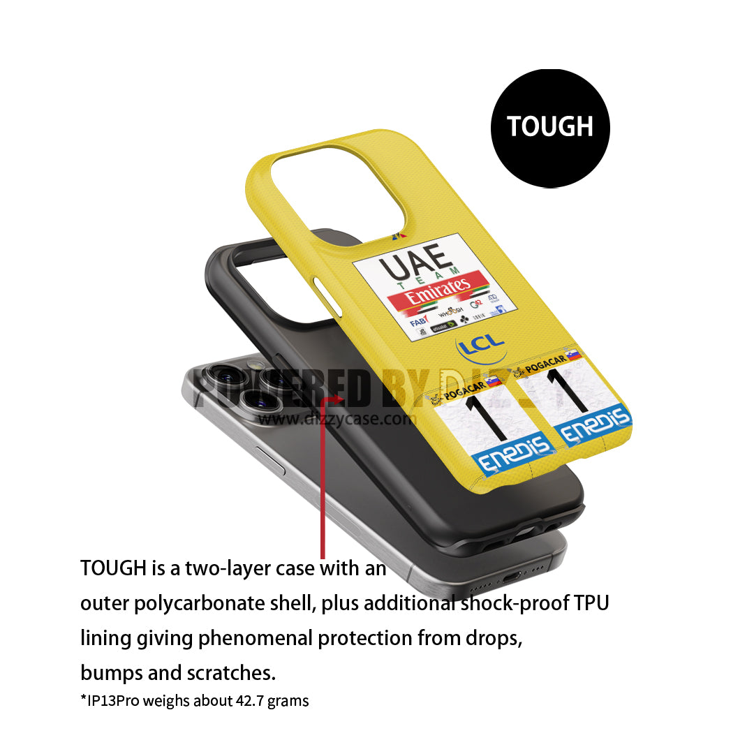 Tadej Pogacar 2021 Tour de France Phone Case: Style Meets Protection