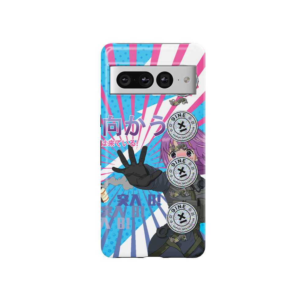 CS / CS2 Google Phone Case - M4A4 | Temukau Classic Skin + 9INE Paris 2023 Sticker by DIZZY CASE