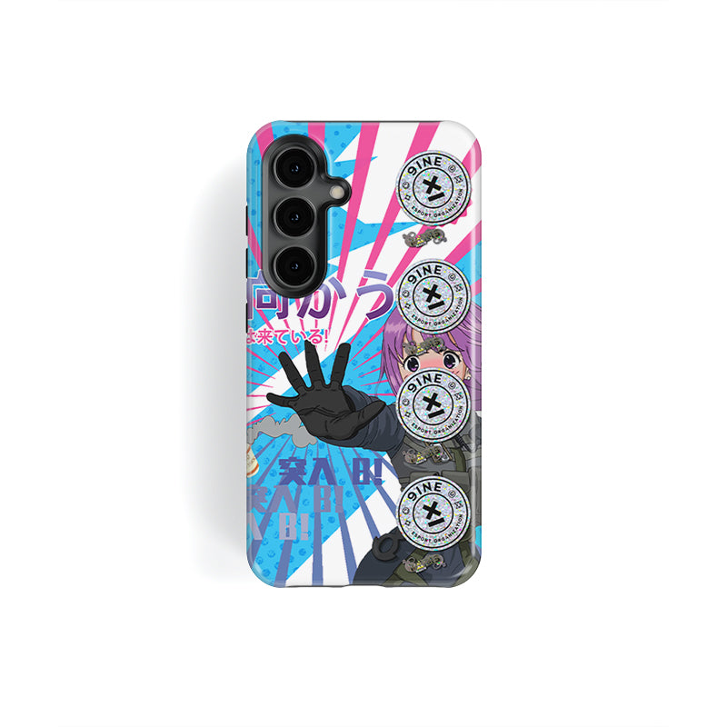 CS / CS2 SAMSUNG Phone Case - M4A4 | Temukau Classic Skin + 9INE Paris 2023 Sticker by DIZZY CASE