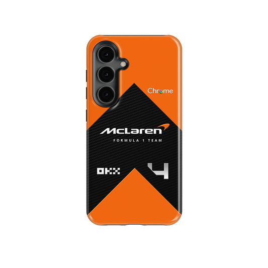 McLaren MCL38 Livery Samsung Case – Norris Edition