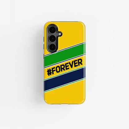 Coque de téléphone SAMSUNG avec livrée du 30e anniversaire d'Ayrton Senna Forever par DIZZY