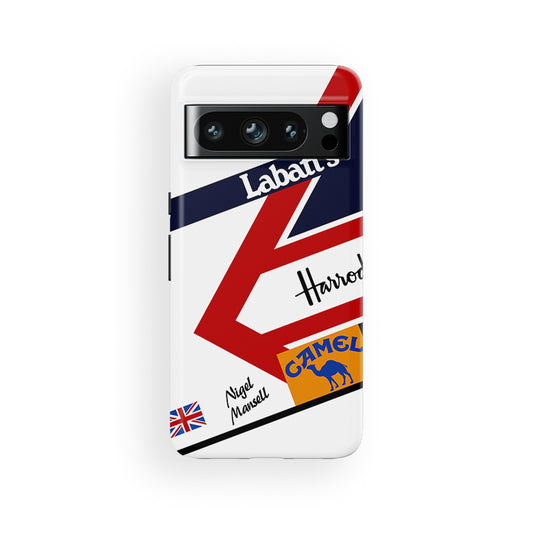 Legendary Nigel Mansell Helmet Case – Google, Xiaomi, Huawei, OnePlus