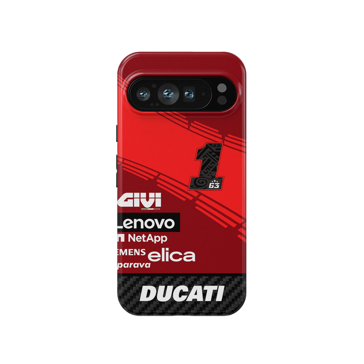 Celebrate MotoGP with the Francesco Bagnaia Ducati Phone Case