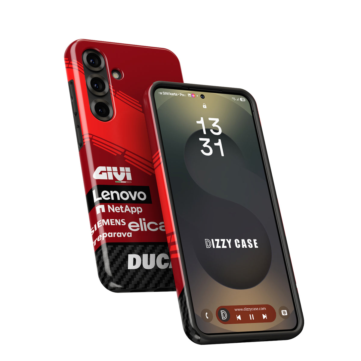 Ride with Francesco Bagnaia: 2024 Ducati MotoGP Samsung Phone Case