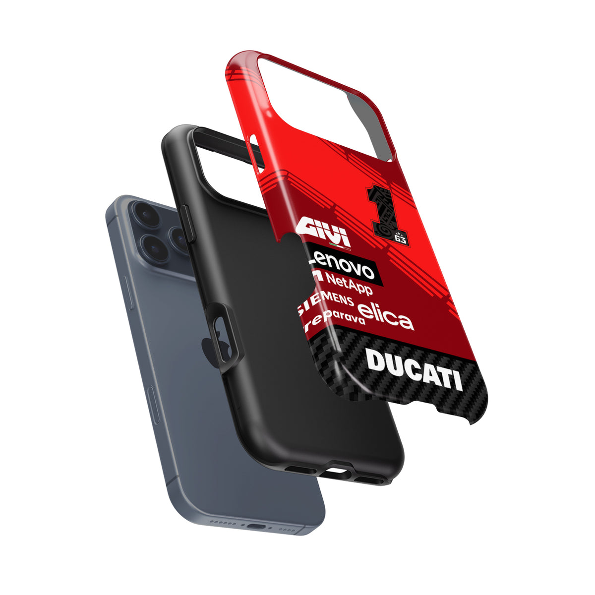Celebrate MotoGP with the Francesco Bagnaia Ducati Phone Case