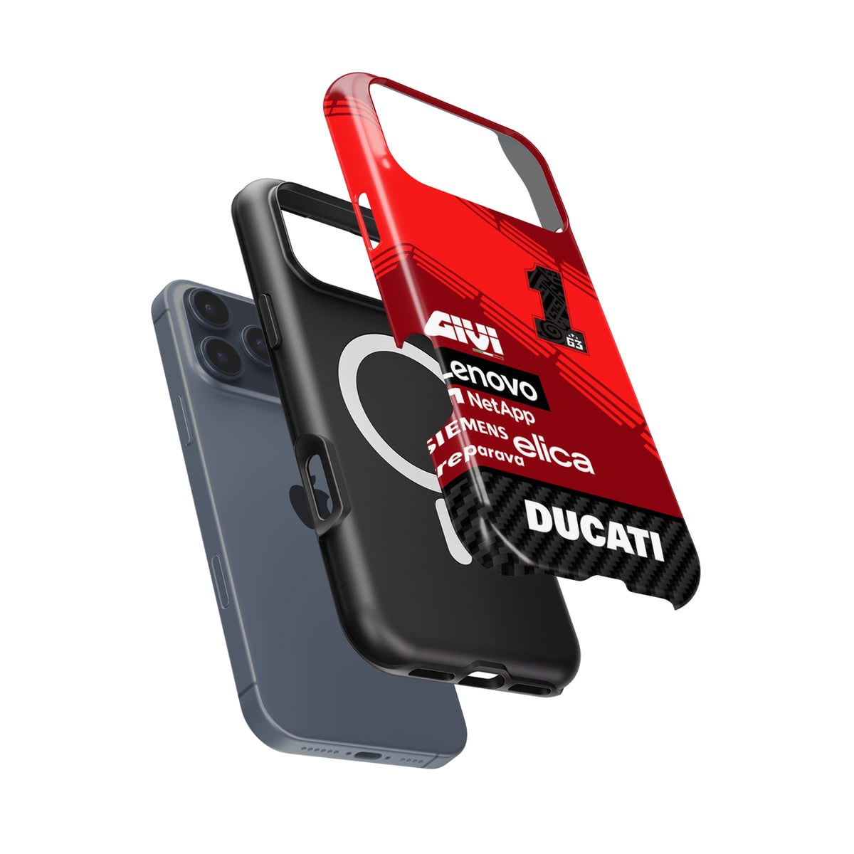 Celebrate MotoGP with the Francesco Bagnaia Ducati Phone Case