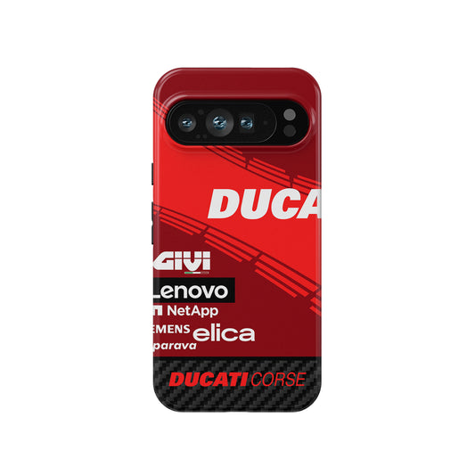 Ducati Lenovo 2024 MotoGP Livery Phone Case – Bold & Durable