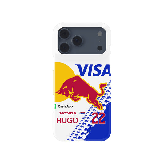 2025 Racing Bulls No.22 Livery – Yuki Tsunoda Edition Formula 1 racing iPhone case view 1