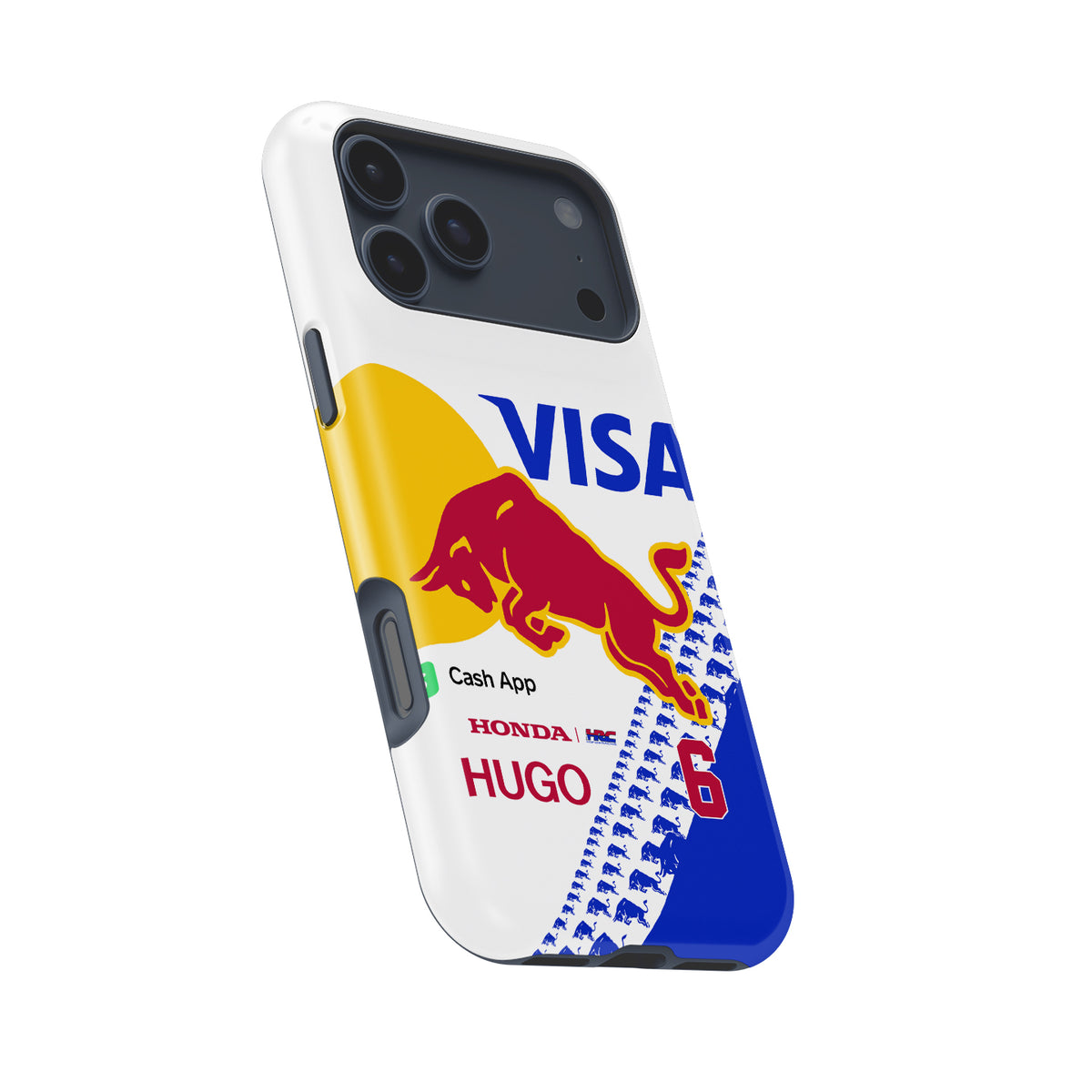 Isack Hadjar 2025 Racing Bulls No.6 Livery iPhone Case