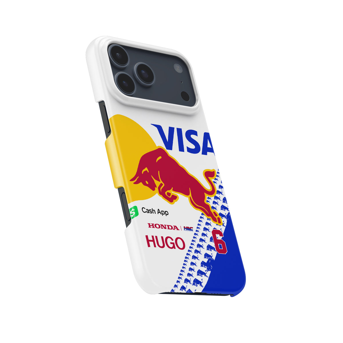 Isack Hadjar 2025 Racing Bulls No.6 Livery iPhone Case