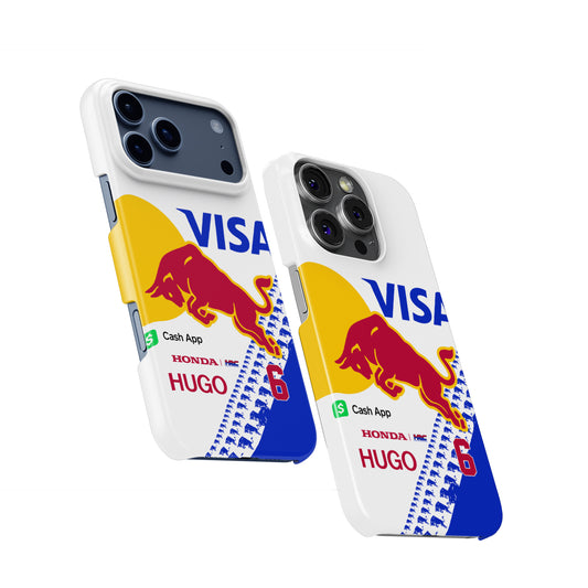 Isack Hadjar 2025 Racing Bulls No.6 Livery iPhone Case
