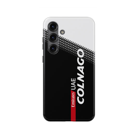 Colnago Y1RS Team Edition Phone Case – UAE 2025 Black & White Graphic (for Samsung)