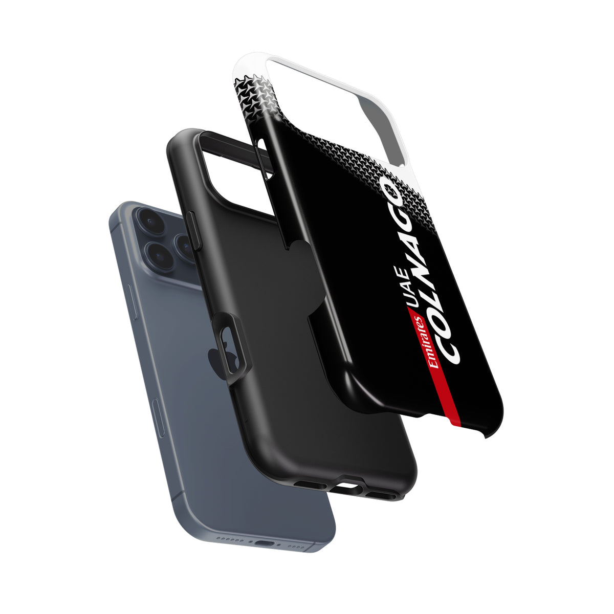 Colnago Y1RS Team Edition Phone Case – UAE 2025 Black & White Graphic (Pixel, OnePlus, Xiaomi, Huawei)