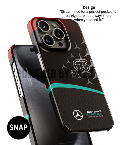 Mercedes W15 Livery 2024 F1 Legacy Phone Case - George Russell Edition