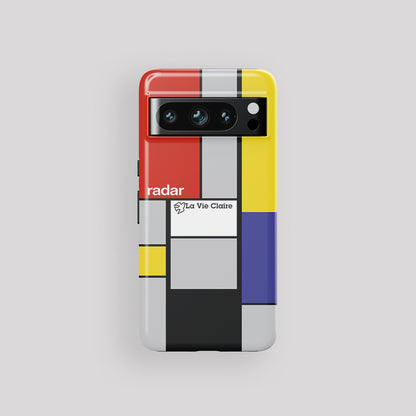 Bernard Hinault 1985 La Vie Claire Cycling Jersey Google Phone Case