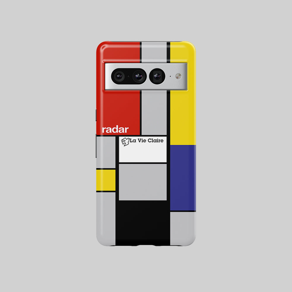 Bernard Hinault 1985 La Vie Claire Cycling Jersey Google Phone Case