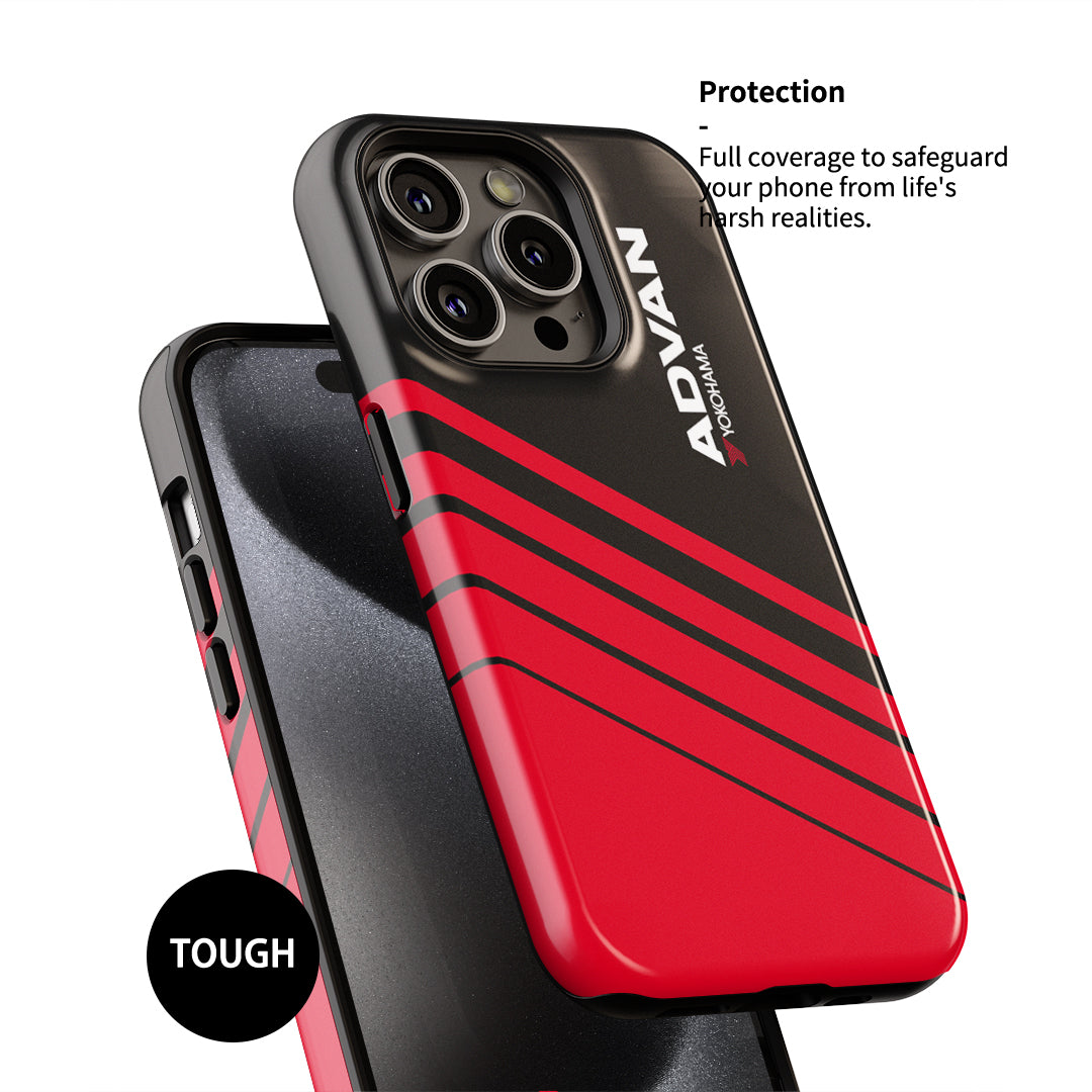 ADVAN Race Livery Phone Case: Iconic Racing Style & Protection