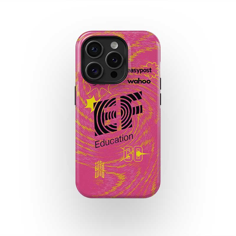 EF Education 2024 Team Jersey Phone Case – Wild Style Edition (Pink Swirl)