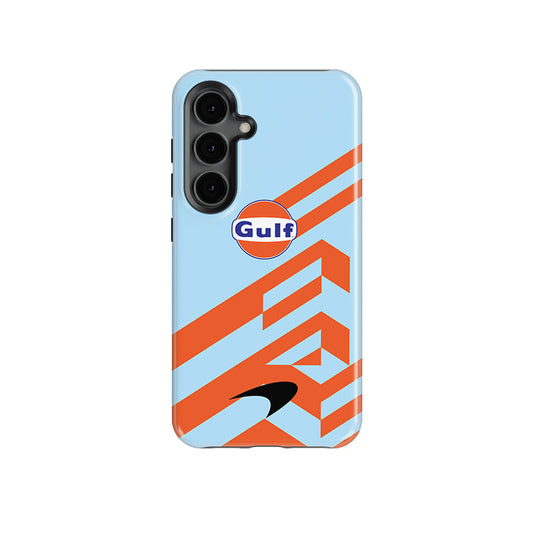 McLaren MCL35M Gulf Monaco GP Livery - Samsung Phone Case