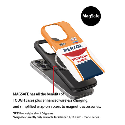 Show Off Your Racing Spirit: Marc Márquez Livery Phone Case