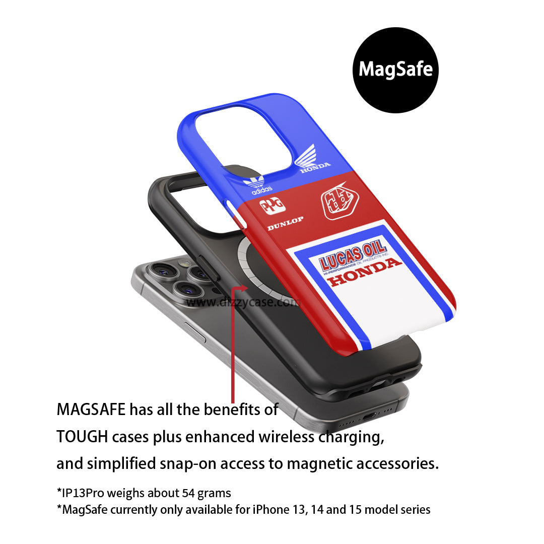 Team Lucas Oil Honda Livery Phone Case – Built for Racing Fans