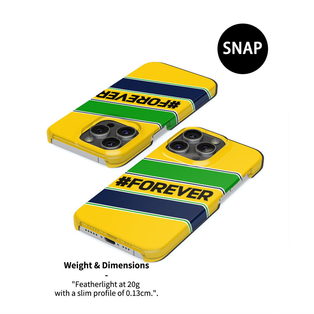 Ayrton Senna Forever 30th Anniversary Livery Phone Case by DIZZY