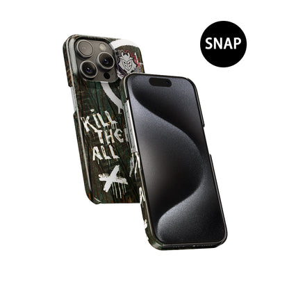 CS2 CSGO iPhone Case - AK-47 | Wasteland Rebel Skin with 4X G2 Esports RMR 2020 Stickers by DIZZY CASE