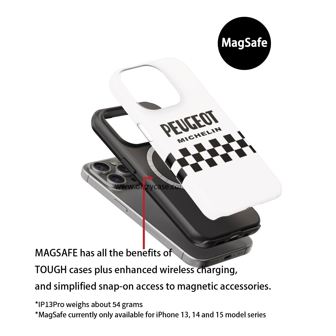 Funda para teléfono Peugeot Michelin Shell 1984 Cycling Jersey