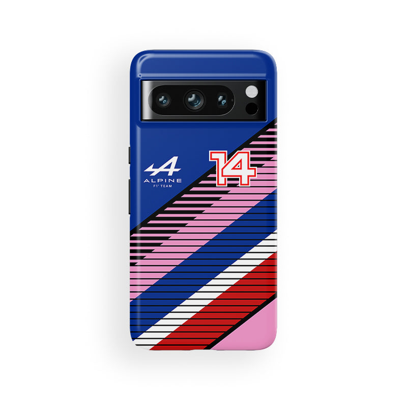 F1 2022 Alonso FA14 Livery Case - Google, OnePlus, Xiaomi & Huawei