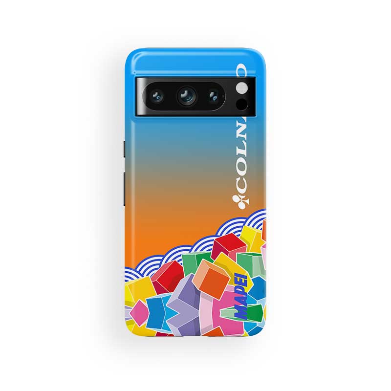 Ride with Style: Colnago C64 Disc Mapei Livery Phone Case