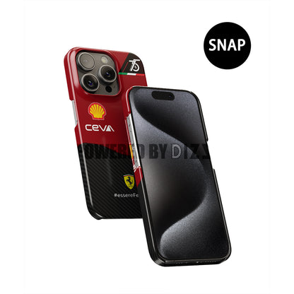 Scuderia Ferrari F1-75 Phone Case: Bold Protection, Iconic Style