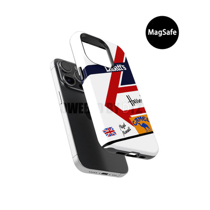 Legendary F1 Helmet Case – Nigel Mansell Apple iPhone-Compatible