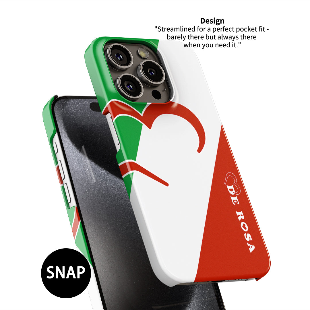 Snap or Tough? Choose Your De Rosa Phone Case Now!