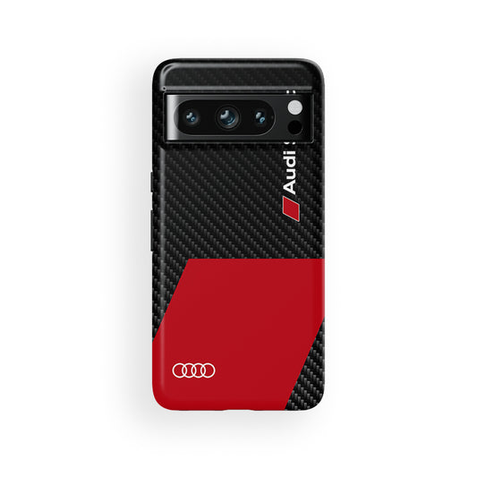 Dual-Layer Audi Sport Phone Case Protection