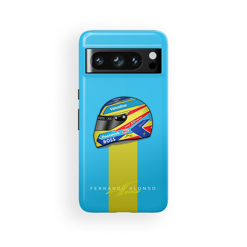 Funda Google Edición Casco Fernando Alonso 2024