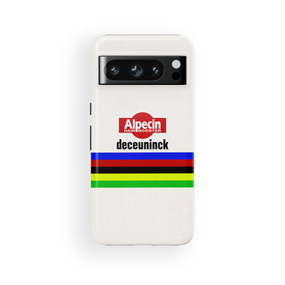 Celebrate Victory: Mathieu van der Poel 2024 World Champion Phone Case