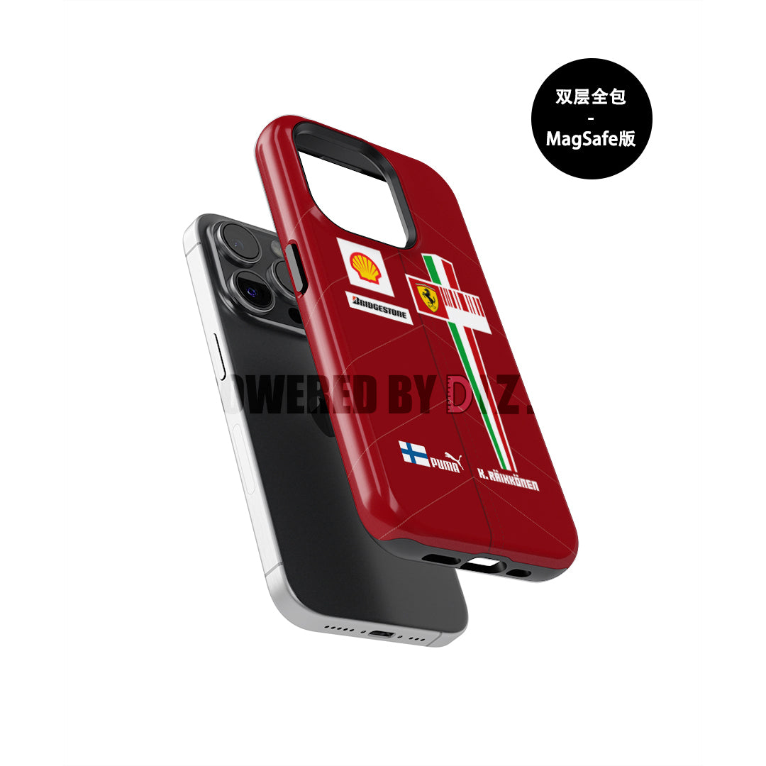 Kimi Raikkonen 2007 Ferrari Wins Case – Apple iPhone Models