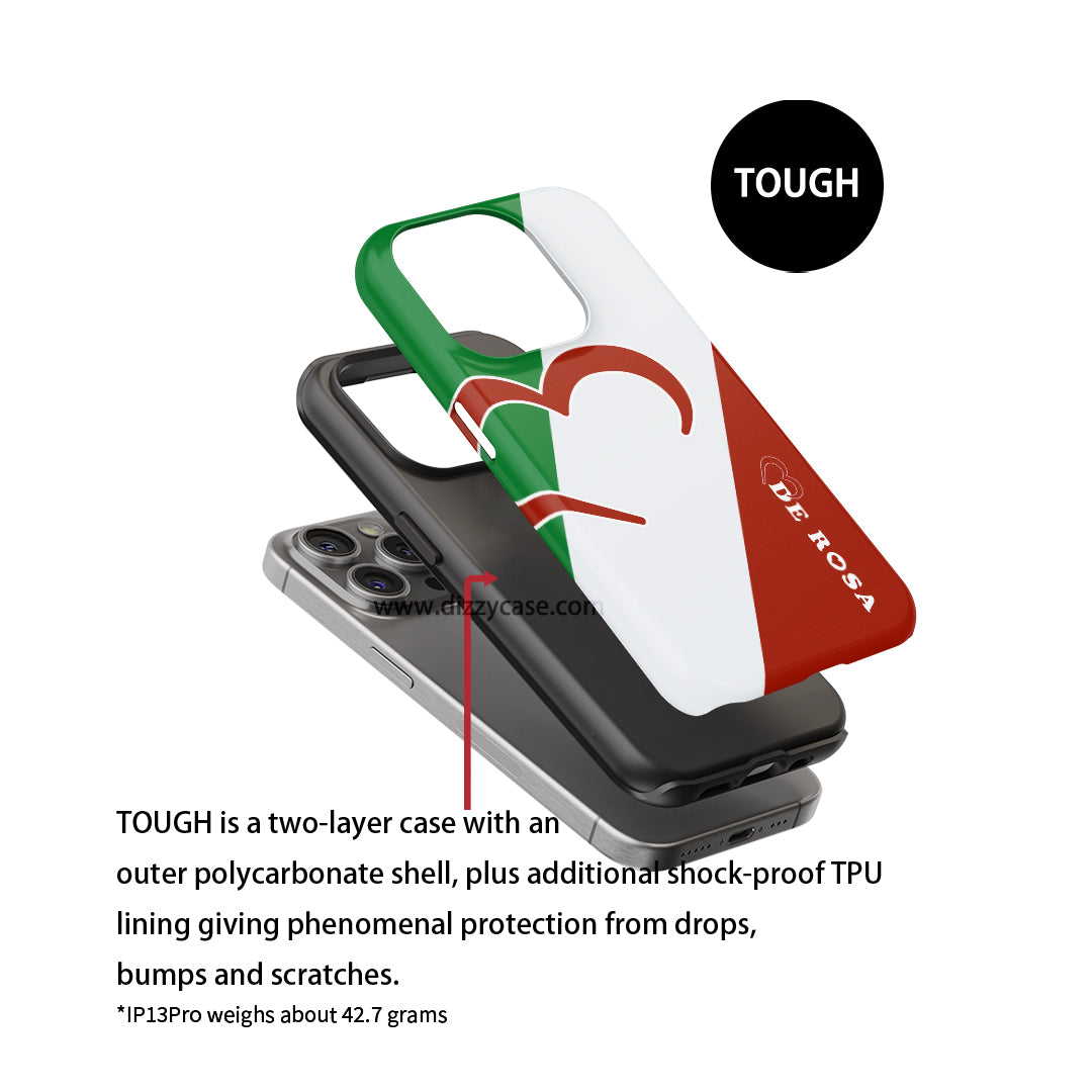 Snap or Tough? Choose Your De Rosa Phone Case Now!