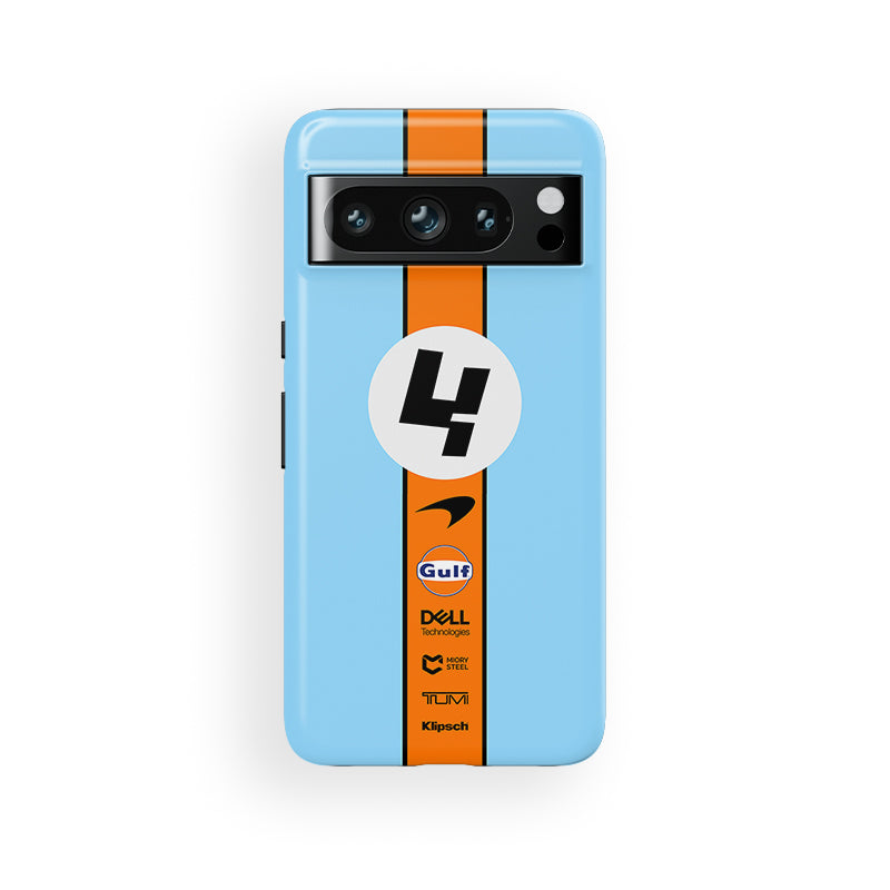 LN04 F1 Norris Case – McLaren Gulf for Google, Xiaomi, Huawei, OnePlus