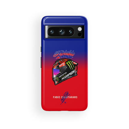 Fabio Quartararo MotoGP 2022 Helmet Phone Case