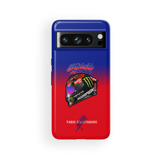 Fabio Quartararo 2022 casco MotoGP Google Phone case